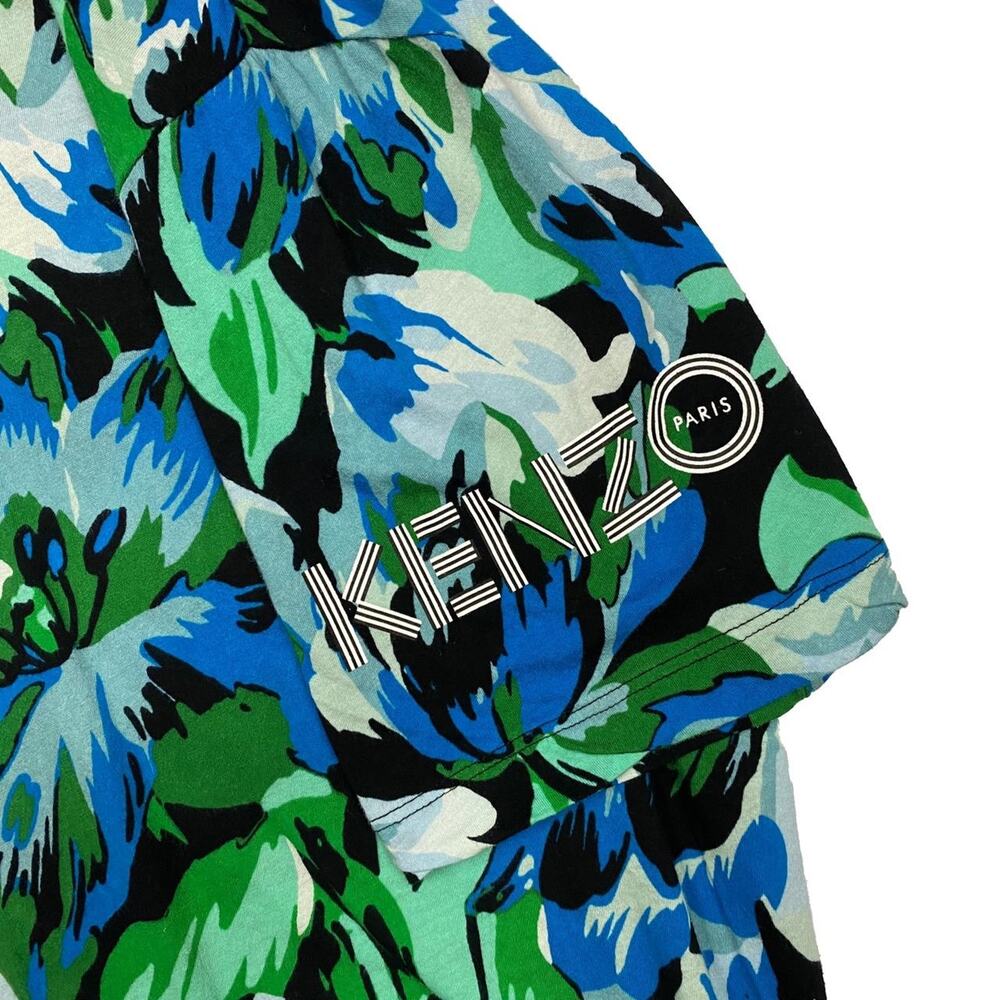 Kenzo x H&M Floral Print T-shirt Men Sz Large